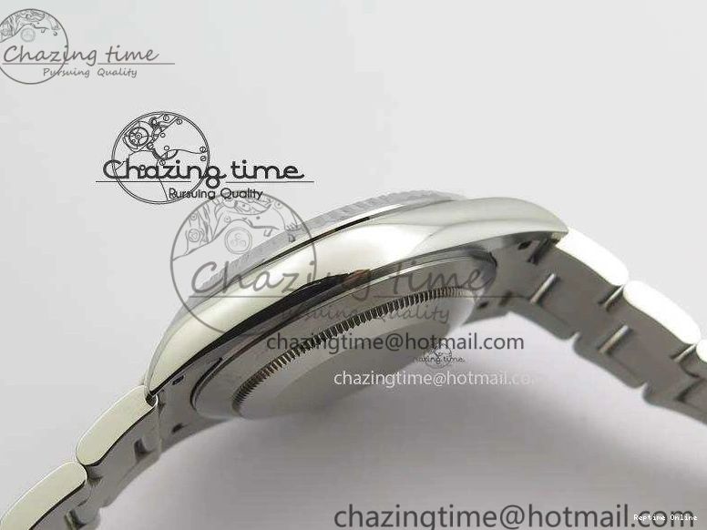 0406 EasyCare DateJust 41mm 126334 Noob 1:1 Best Edition Fluted Bezel Silver Dial On SS Oyster Bracelet A 3588